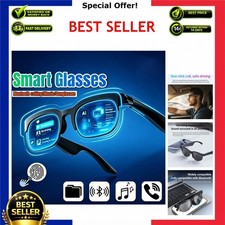 Smart Glasses AI Translation Bluetooth Audio Sunglasses for Men Women