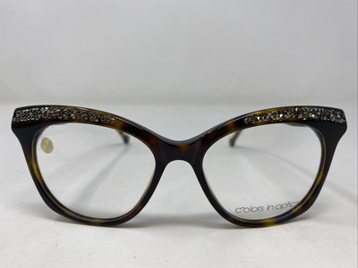 Colors In Optics C1102 Beacon TS 51-17-140 Tortoise Eyeglasses Frame D851