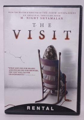 Dvd - The Visit - M Night Shyamalan Original Thriller - PG-13 - 2015 - Pre-Owned