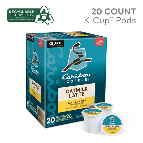 Vanilla Vibes Hafermilch Latte, One Step Latte Single Serve Keurig K-Cup Pods, 2... - Bild 2 von 8