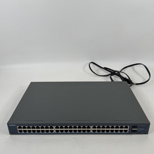 YuanLey 48 Port Gigabit PoE Switch Unmanaged mit 2 1000Mbps SFP Uplink, 50 Port - Bild 3 von 10
