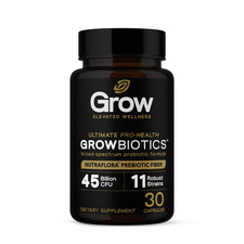 Daily Probiotics w/ Prebiotics 60 Billion CFU Vegan Gut  Digestive Health 30ct