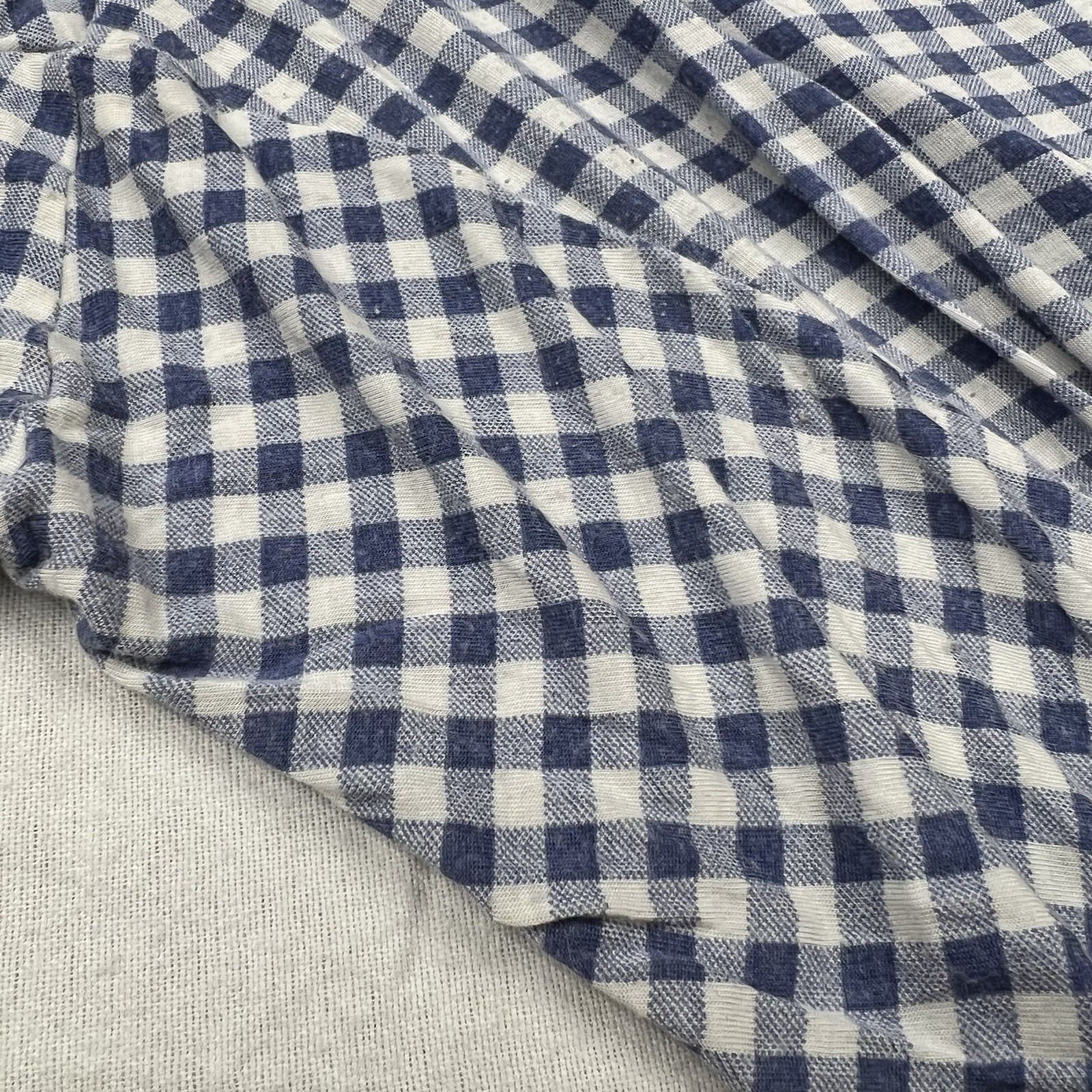 Gap Maternity Blue/White Gingham ModalPajama Set … - image 16