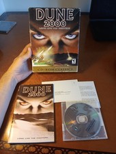 Dune 2000 Long Live The Fighters Big Box 1998 PC Game w/Manual Box and Disc Cib