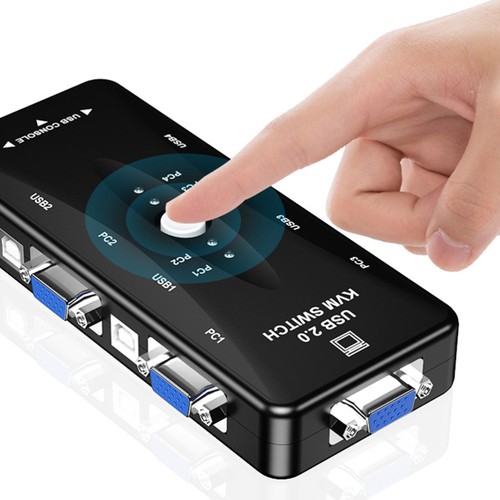Video Switch Box Display Port Kvm-switch Displayport Drahtlose Kvm Switcher - 第 3/12 張圖片