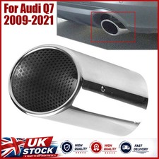 Car Stainless Steel Rear Exhaust Pipe Tail Muffler Tip For Audi Q7 2009-2021