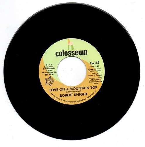 ROBERT KNIGHT Love On A Mountain Top - New Northern Soul 45 (Outta Sight) 60s