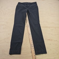 Old Navy Pixie Pants Women  s 10 Tall High Rise Secret Smooth Pockets Gray Strech