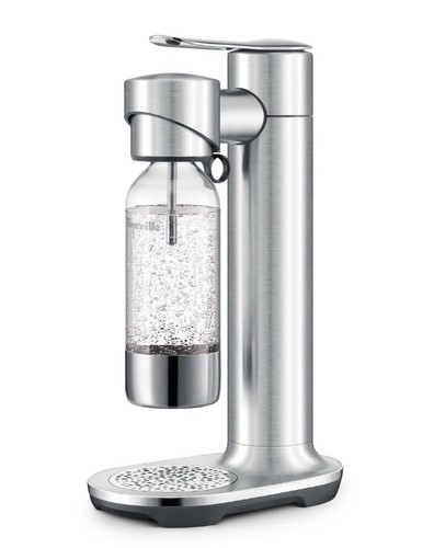 Breville InFizz Aqua Water Carbonator BCA600BSS, Brushed Stainless Steel NWB