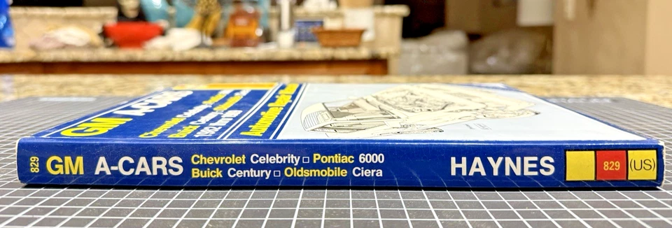 Manual de reparación automática Haynes GM A-Cars 1982-89 Chevy Celebrity Pontiac 6000 Buick Foto 3 de 4