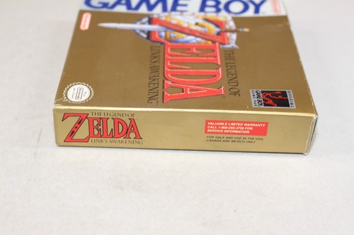 Zelda: Link's Awakening Game Boy completo CIB ottime condizioni con poster! RARO! - Foto 17 di 18