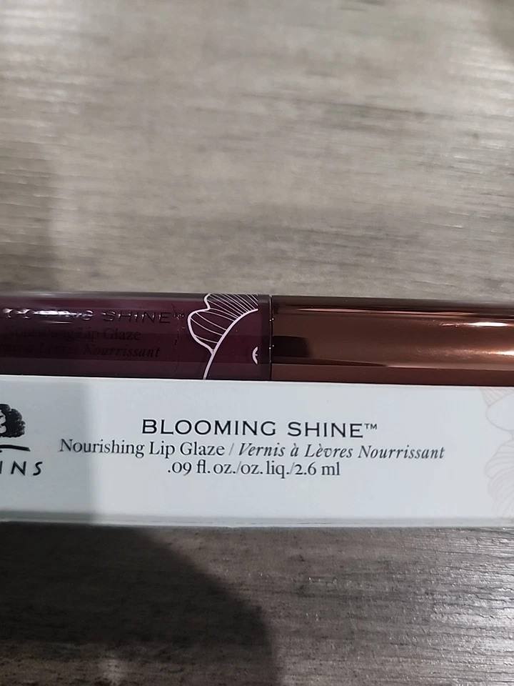 Origins Blooming Shine Lip Glaze 12 Midnight Orchid 0.09oz/2.6ml NIB - Image 3 of 4