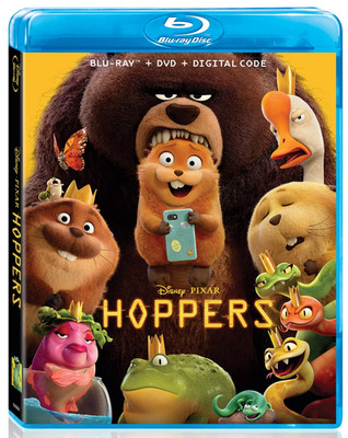 HOPPERS Blu-ray + DVD + Digital  NEW SEALED