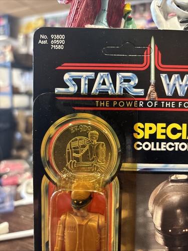 🔴 POTF Kenner Vintage Star Wars 1985 ⭐ EV-9D9 - 92 dorso 💥 ALTA QUALITÀ! - Foto 2 di 12