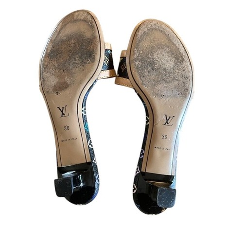Louis Vuitton Multicolor Monogram Mules – Size 36 – Authentic w/ Certificate - Picture 5 of 12