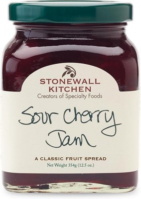 Sour Cherry Jam, Sour Cherry Preserves, 12.5 Ounces