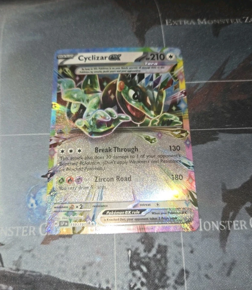 Cyclizar ex 159/191 Sv08: Surging Sparks Holo Pokemon Near Mint  - Image 2 of 4