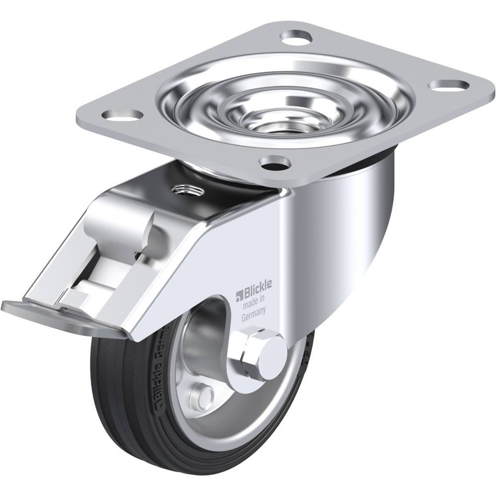 Roulette en acier inoxydable diamètre 80 mm idéale pour la cuisine extérieure