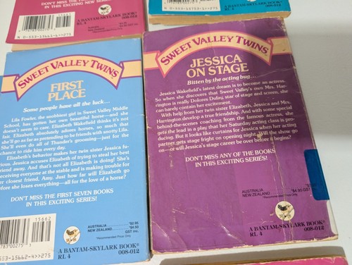 15 Vintage Sweet Valley High & Diaries Francine Pascal Bücher Lot Konvolut - Bild 16 von 20