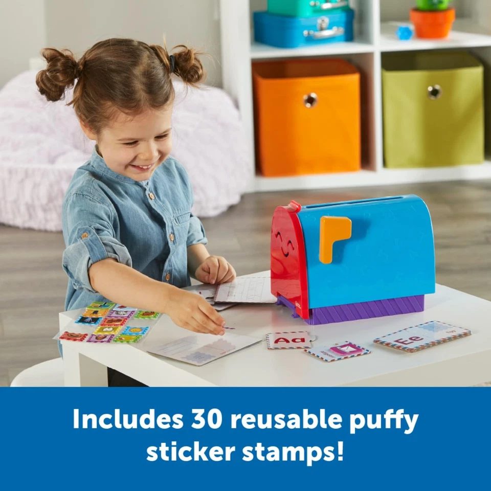 Learning Resources Alphabet Learning Mailbox Montessori Toddler Toy ABC Letters - Image 4 of 4