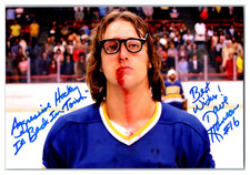 Dave Hanson Slap Shot Hand Signed 4x6 Photo TD46-1157