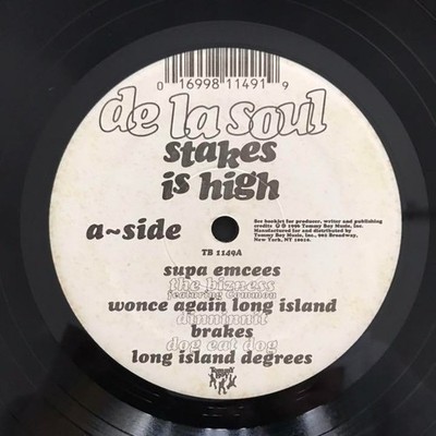Stakes Is High by De La Soul (Vinyl, Jul-1996, Tommy Boy) for sale
