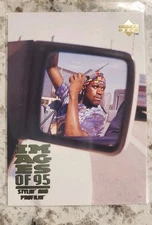 1995 Shaq 'Styling and Profilin' Upper Deck #327  - MINT