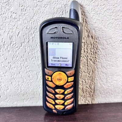 Motorola i series i415 - Black (Boost Mobile) Cellular Phone, no accessories