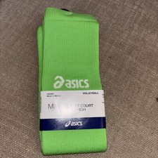 Calcetines de voleibol hasta la rodilla ASICS All-Sport Court - Unisex talla mediana - verdes