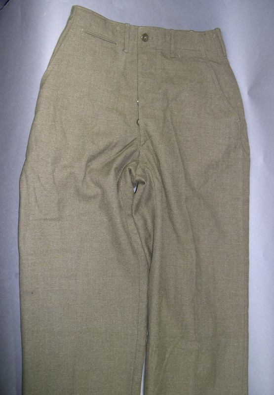 WWII/Korea U.S. Army Enlisted Wool Serge Trousers