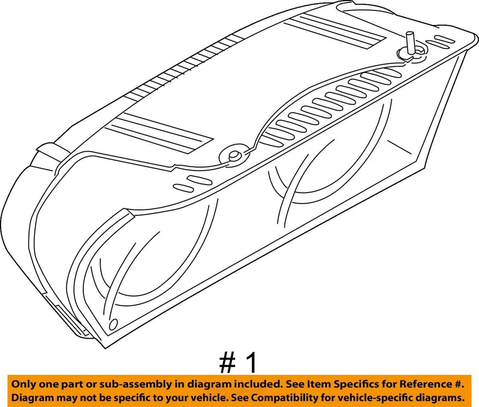 速度表 Cluster MPH 美国市场 适合 08-10 宝马 528i 5237766 — 第 4/4 张图片