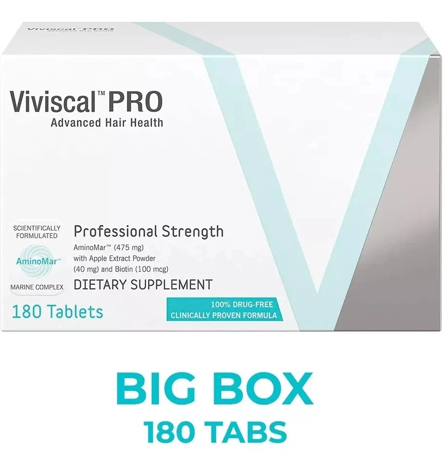 VIVISCAL PRO - Comprimidos Profesionales para el Crecimiento del Cabello 180 Exp. 12/2027 Foto 4 de 4