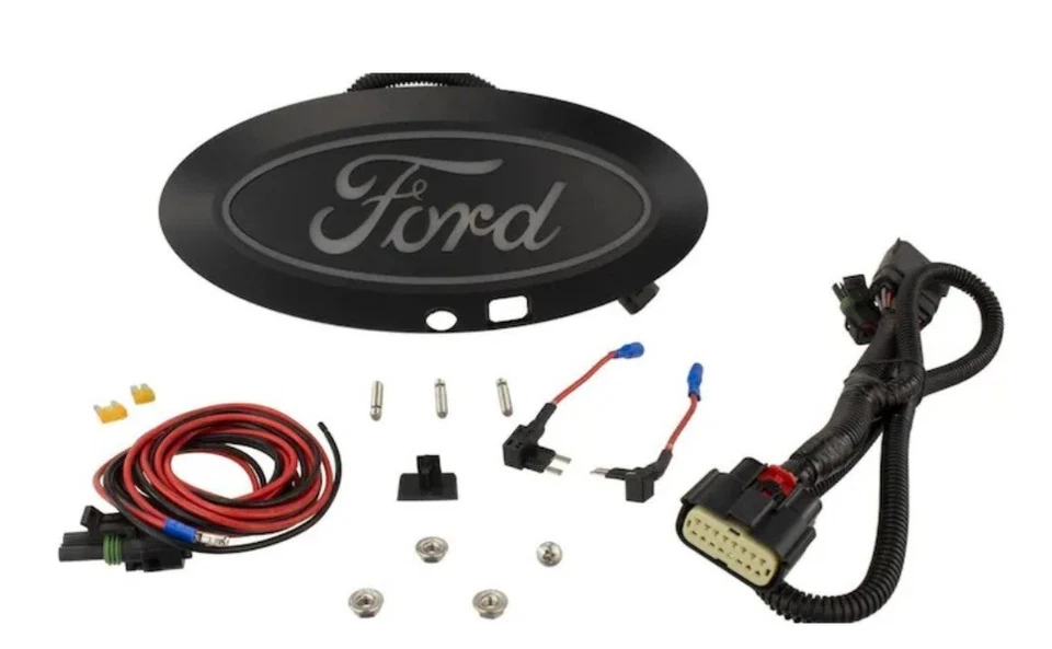 Super Duty 2023-2025 Front Lighted Ford Oval Halogen for Vehicles with Front... - Image 2 of 4