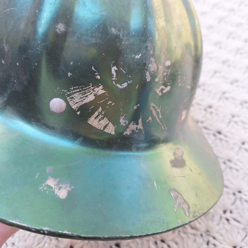 Sombrero duro de colección SuperLite de fibra de metal aluminio leñador verde con forro - Imagen 3 de 11