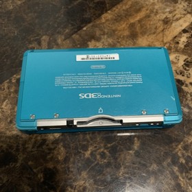 Nintendo 3DS Handheld System Aqua Blue 5 Games Charger 2GB Memory Card Case