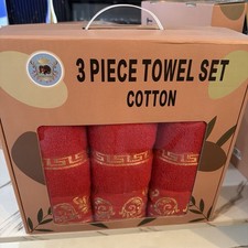 3 Pcs Towels Set Bath