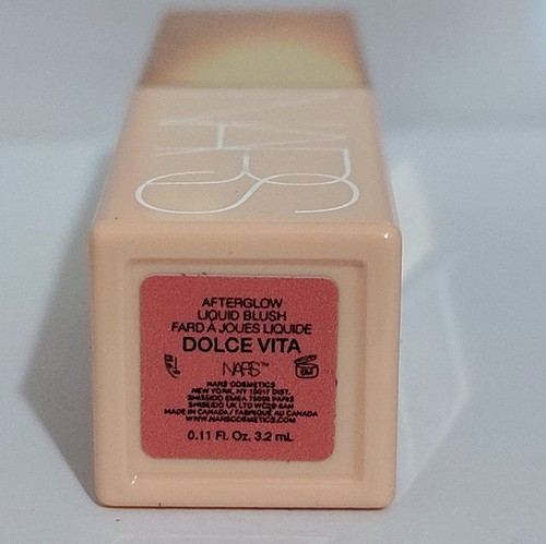Nars Afterglow Liquid Blush Blusher 3.2ml "Dolce Vita" In Travel Size New No Box - Picture 3 of 7