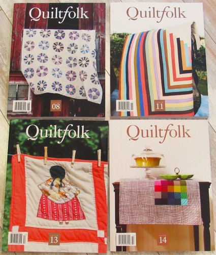QUILTFOLK Magazine Lot 8 Michigan 11 S Calif 13 Minnesota 14 S Carolina Quilting