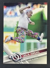 2017 Topps Series 1 Leslie Jordan First Pitch #FP-10 Washington Nationals