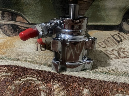 Yuchenshlp Remote Power Steering Pump Chrome for Chevy GM 1980-2001 Type 2 NEW - Picture 5 of 9