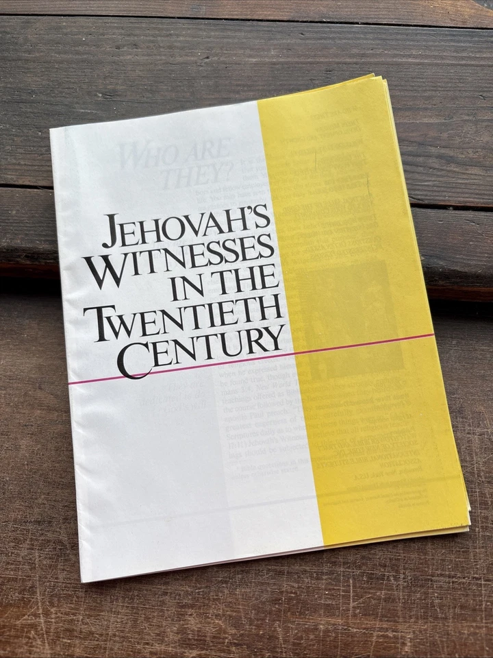 Jehovah’s Witnesses In The Twentieth Century Watchtower Publication - Image 1 of 1