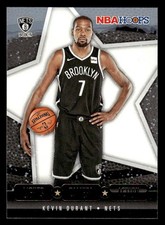 2020-21 Hoops Winter #29 Kevin Durant Lights Camera Action Card Brooklyn Nets
