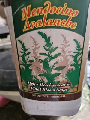 Grow More ''Mendocino Avalanche'' Final Bloom Hardener 0-.15-0-  1 Gallon