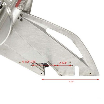 【最終値下げ】UNHALFDRAWING LIGHT WEIGHT 1000 MasterCraft Boat Hydraulic Wakeboard Tower Leg | ZFT4 Silver