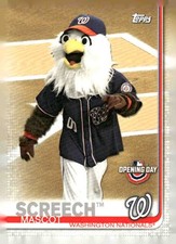 2019 Topps Opening Day #M-5 Screech Mascots