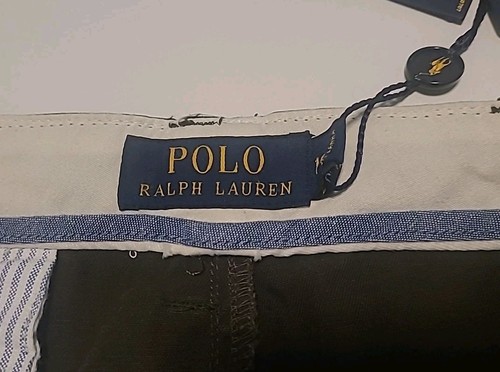 Neu mit Etikett Ralph Lauren Polo klassische Chinohose sattes Oliv Größe 10 - Bild 6 von 11