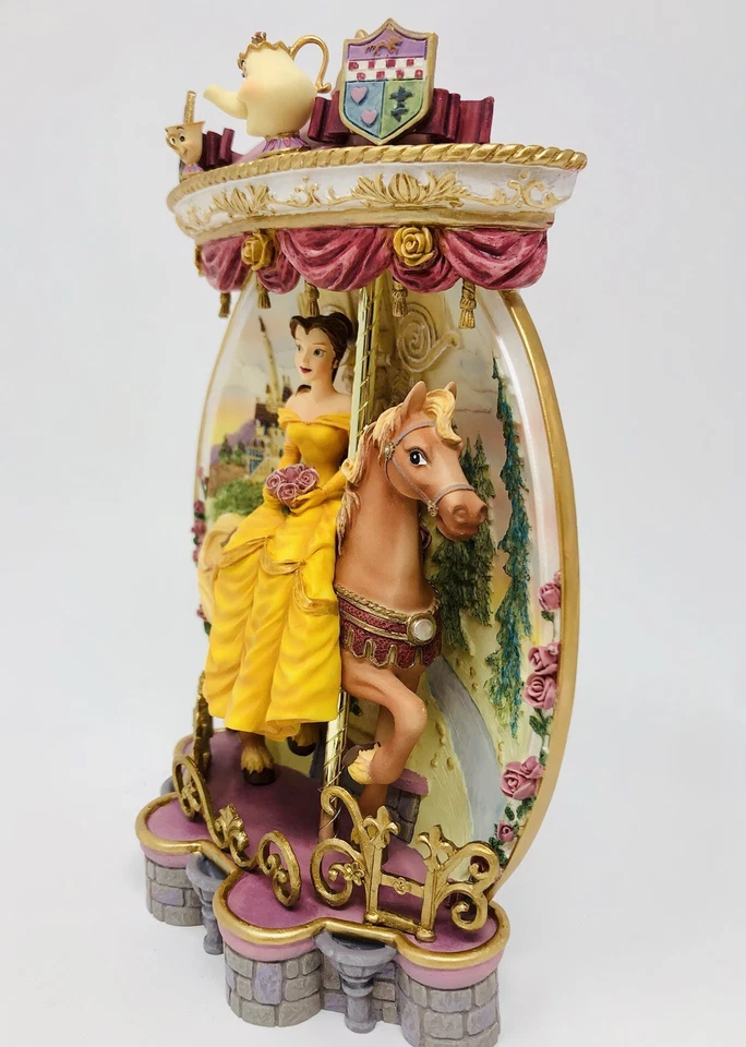 Bradford Disney Princesa Carruseles Bella Placa 3D Colgante Estatuilla Nueva en Caja Foto 2 de 4