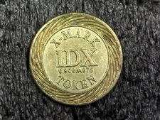 IDX X-Mark 0.900/A075 - Token, Coin 23mm (c118)