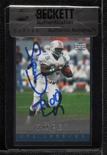 BAS 2000 Upper Deck Legends Mark Duper #35 Seal of Authenticity Auto 3c7