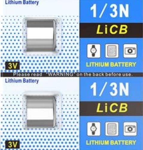 2er Pack CR1/3N 3V Batterien für Leica M6 MP M7 (2x LR44 SR44) - Bild 2 von 2